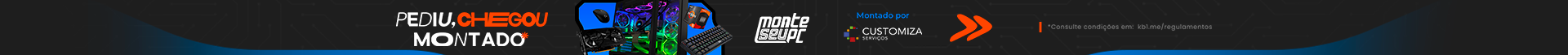 MONTE O SEU PC