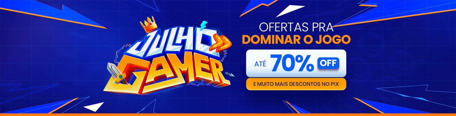 Julho gamer Banner